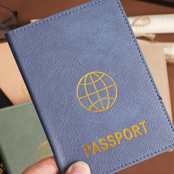 RFID Passport Cove Passport Protector 01-BLÅ 01-BLÅ 01-Blue
