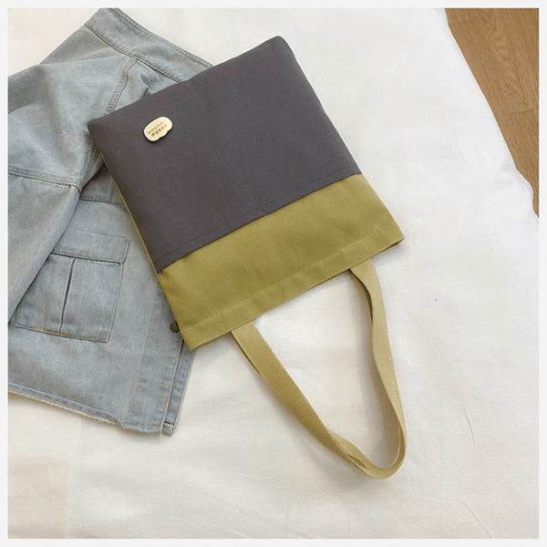 Canvas Sling Bag Handväska KHAKI khaki