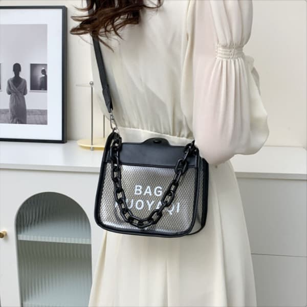 Skuldertaske Messenger Taske SORT Black