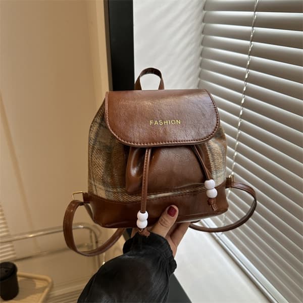 Rejsetaske Spand Skoletaske KAFFE coffee