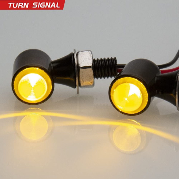 1 par universal blinkers Motorcykel blinkers STIL 1 Style 1
