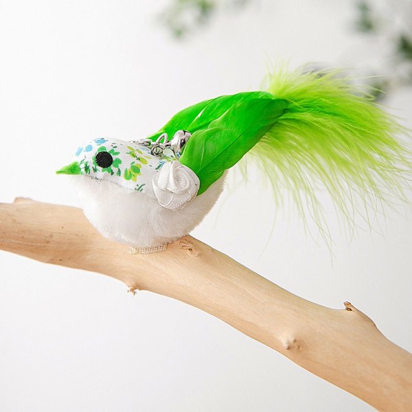 Pet Cat Teaser Legetøj Simulation Bird B B B