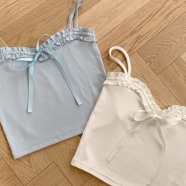 Crop top -toppi SININEN L Blue L