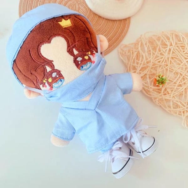 Doll White Coat Idol Dolls Vaatteet 10 10 10