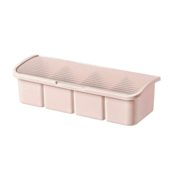 Kryddlåda med fyra fack, ROSA Pink