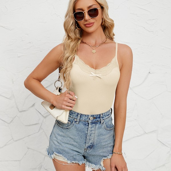 Damevest Camisole SORT L Black L
