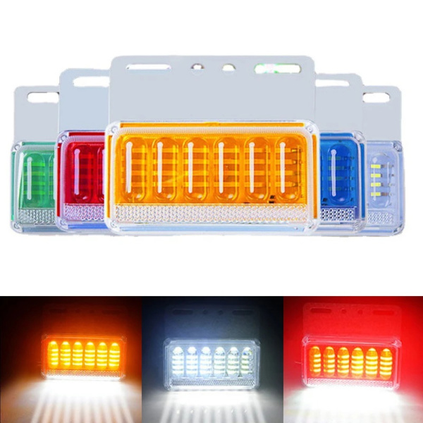 Sivuvalot Ulkoiset valot PUNAINEN 12V 12V Red 12V-12V