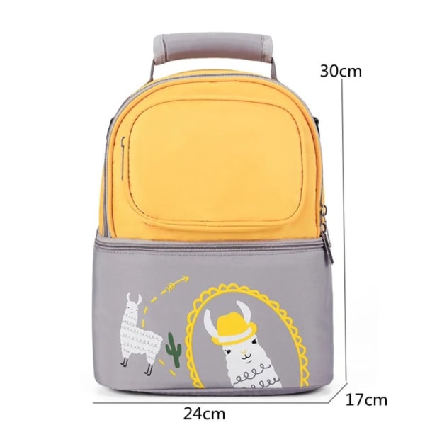 Lounaspussieristetty jääpakkaus KELTAINEN yellow