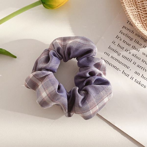 Floral Scrunchies elastisk hårgummibånd 2 2 2