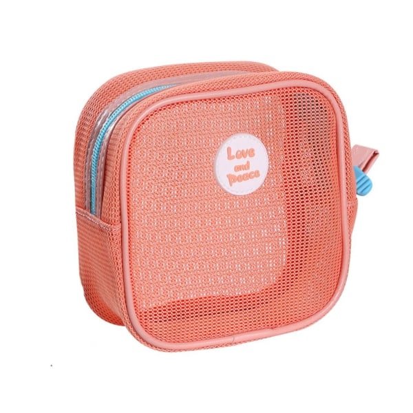 Kosmetisk veske Makeup Bag ORANGE orange