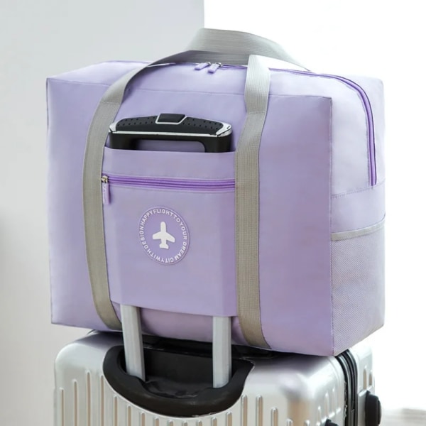 Bagage Handväska Trolleyväska LILA purple