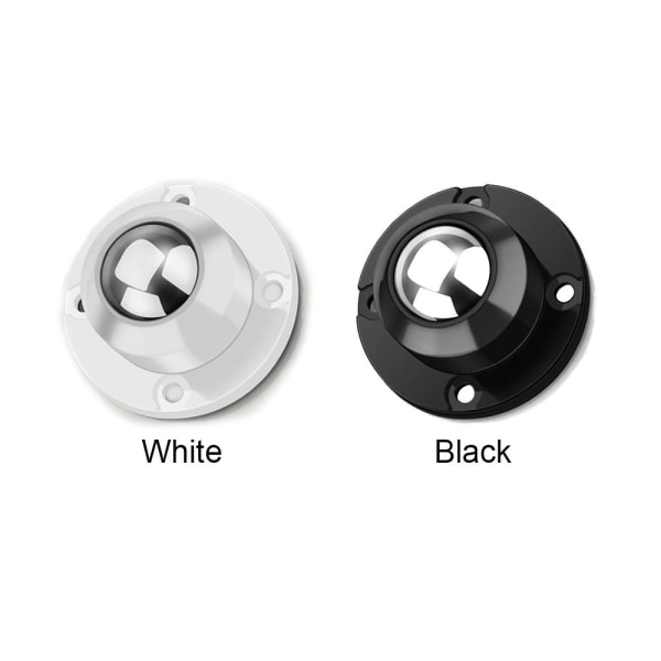 Mini Drejelige Hjul Møbelhjul SORT Black