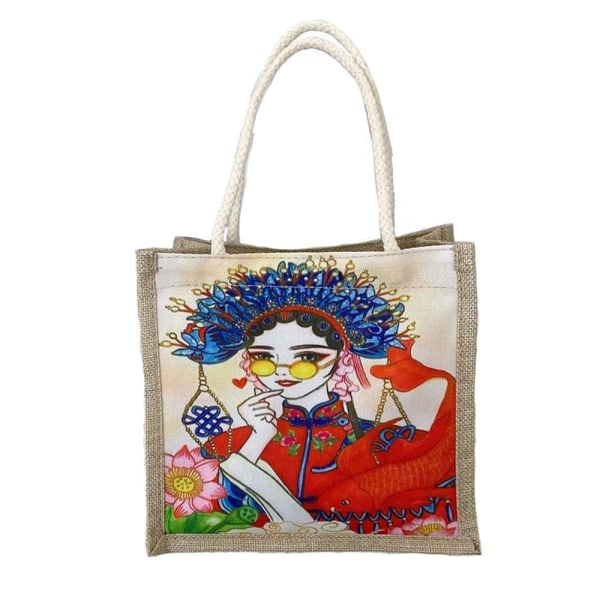 Lin Tote Bag Wrinkle Handbag 2 2 2