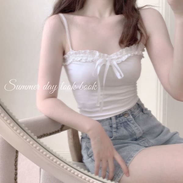 Crop top -toppi SININEN L Blue L