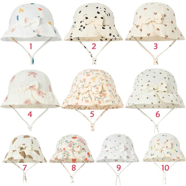 Flickor Solhatt Baby Kepsar 3 3 3