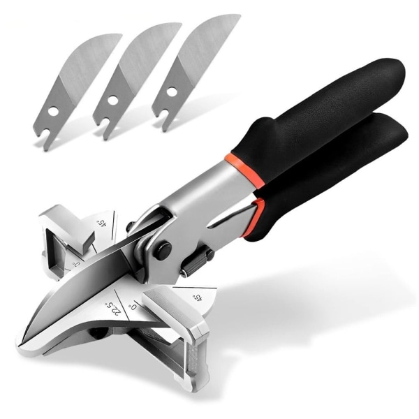45-135° multi skärvinkelskärare med 3 extra knivar