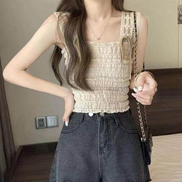 Linne Crop Top APRIKOS Apricot