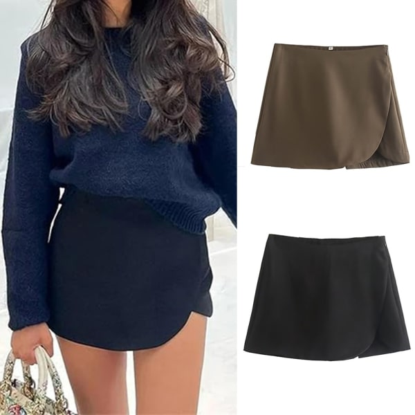 Short Nederdel Lifting Hip Shorts BRUN XS Brown XS