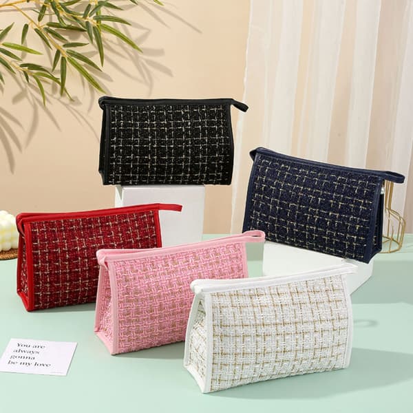 Kosmetiktaske Makeuptaske RØD Red