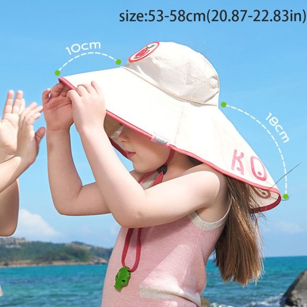 Solskyddsmössa för barn UV-skydd ROSA pink