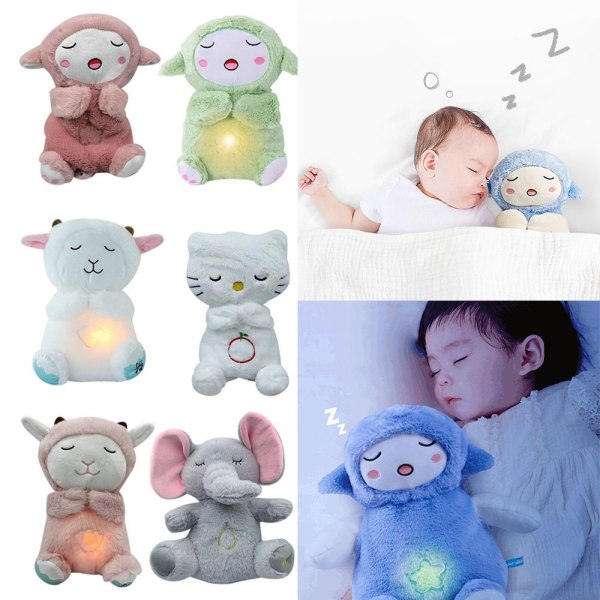 Pehmo Slumber Otter Toy Rauhoittava Uni-Saukolelu 01 01