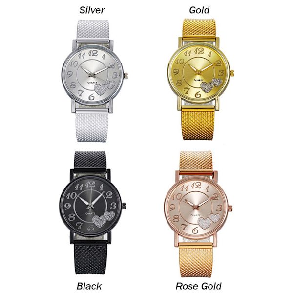 Watch Quartz Armbandsur SILVER Silver