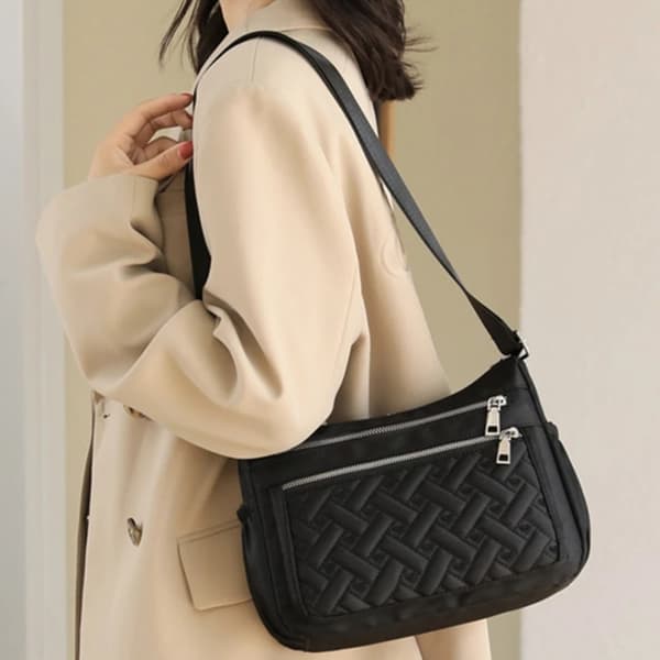 Skuldertaske Messenger Taske SORT black