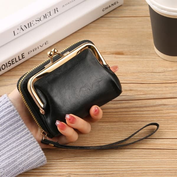 Kort Pung Kortholder SORT black