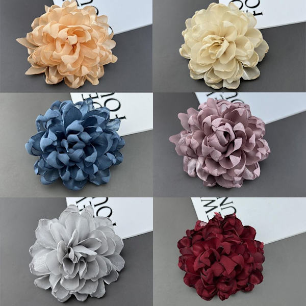 Stor Blomma Brosch Lapel Pins APRIKOS apricot