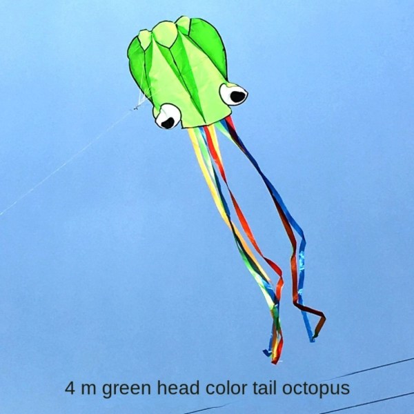 Octopus Kite 3D Kite GREEN 100M KITE LINE 100M KITE LINE Green 100m Kite Line-100m Kite Line