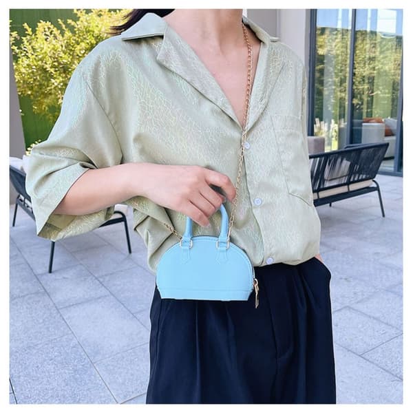 Mini Shell Crossbody Väska Underarmsväska 6 6 6