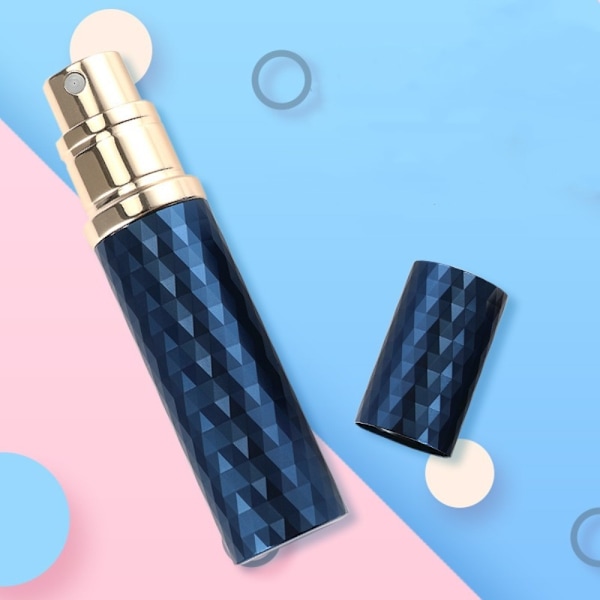 Suihkepullo hajusteiden uudelleentäytettävä pullo SININEN blue