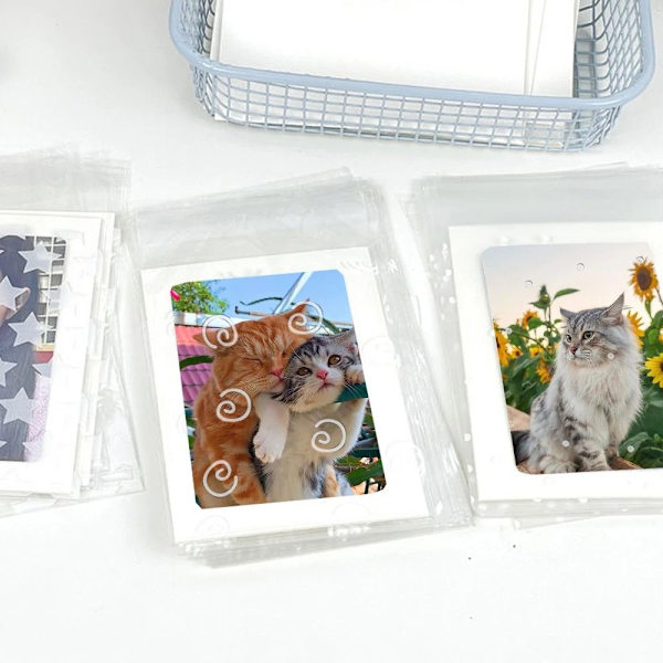 50/100 stk./pakke Opp-pose beskyttelsesærmer 100 stk. 100 stk. 100pcs
