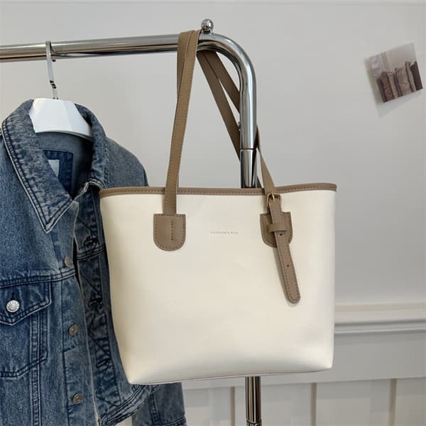 Skulderveske Messenger Bag HVIT White