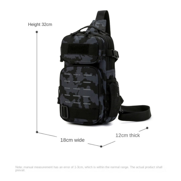 Outdoor Sports Bag Naamiointi Rintalaukku C3 C3 C3