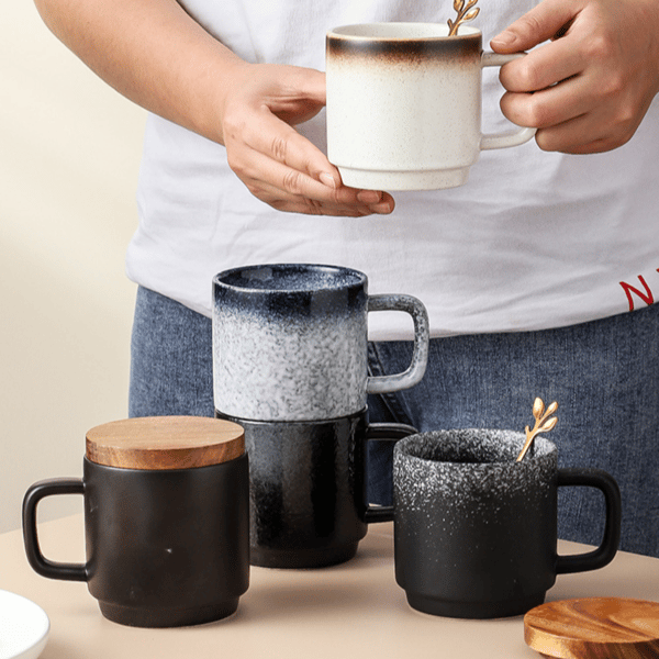 Keramisk Mugg Kaffemugg STIL 2 STIL 2 Style 2