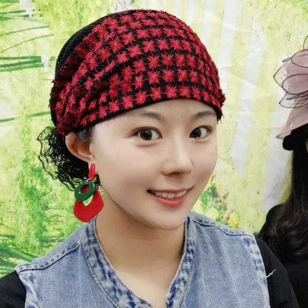 Turban Hatte Tørklæde SORT Black