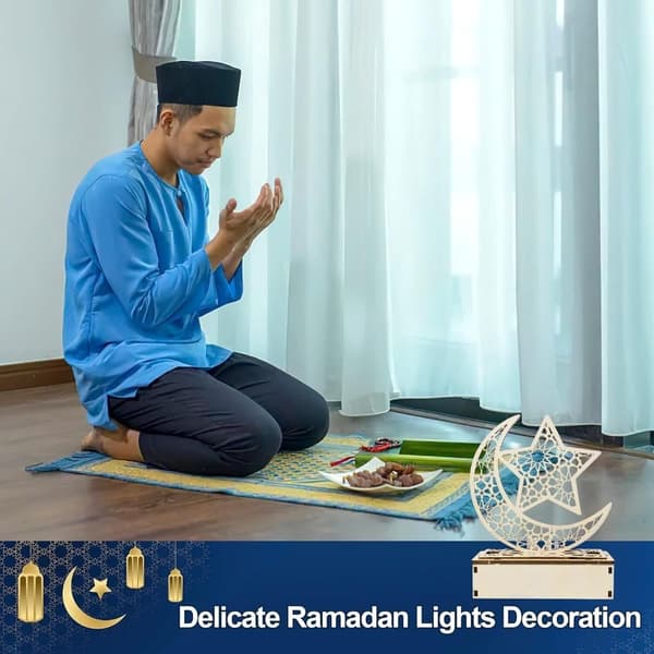 Eid Mubarak Pynt Ramadan Dekoration A A