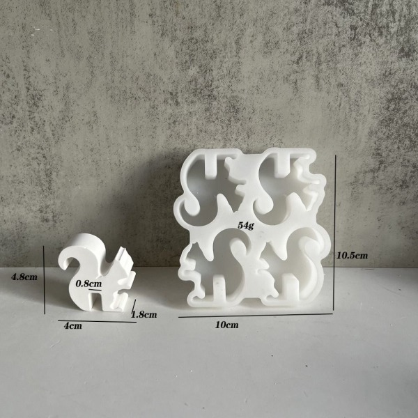 Silikoneform lysform B B B