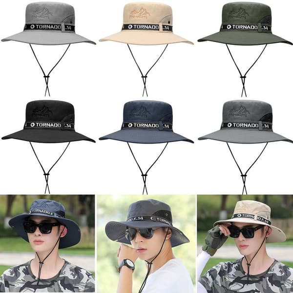 Herr Bucket Hatt Bredbrättad Hatt MARINBLÅ navy blue