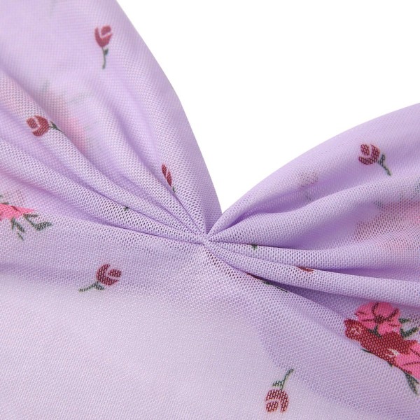 Rygløse camisole korte toppe LILLA L purple L