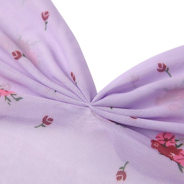 Rygløse camisole korte toppe LILLA M purple M