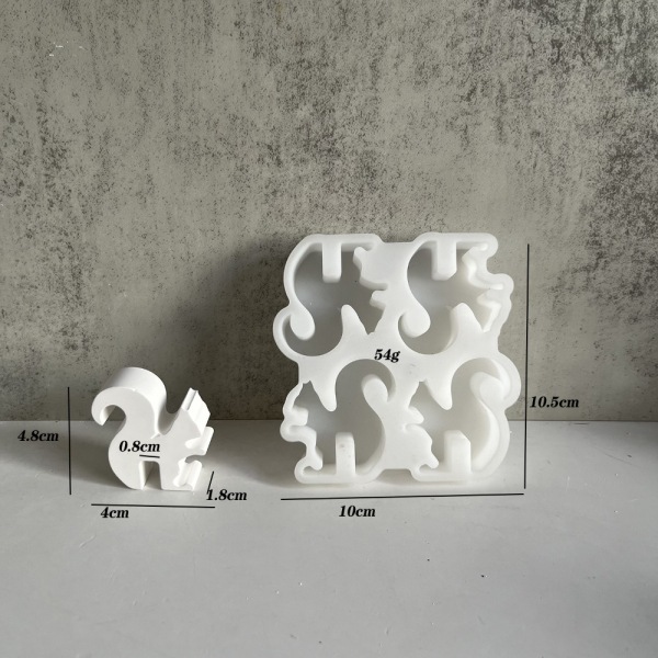 Silikoneform lysform B B B