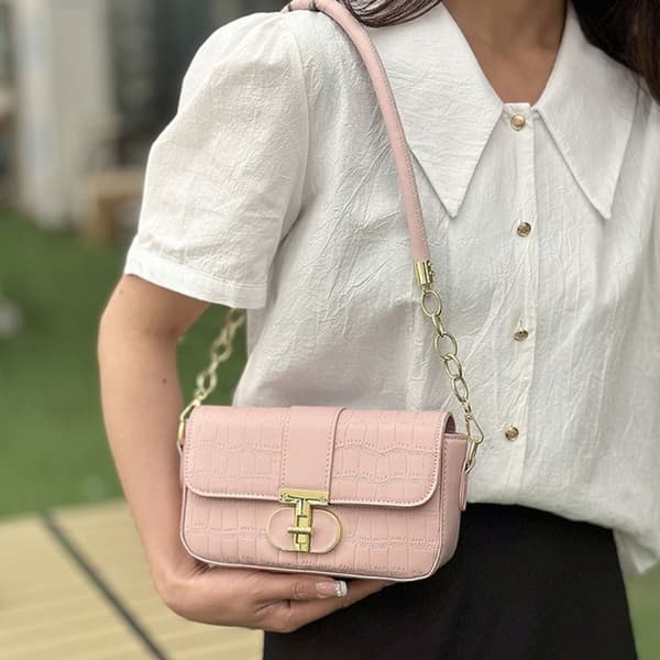 Crossbodyväska Axelväska VIT white
