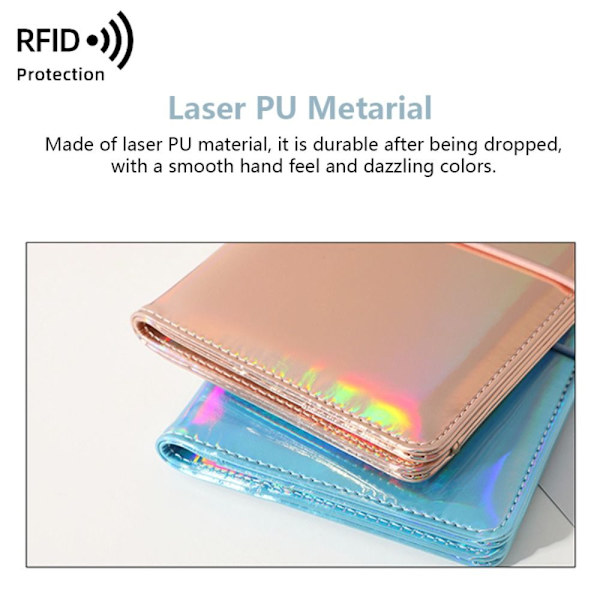 RFID Passfodral Passskydd GUL Yellow