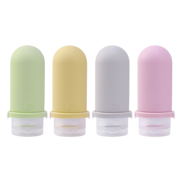 Vätskebehållare Resepåfyllningsbar flaska GUL 60ML yellow 60ml