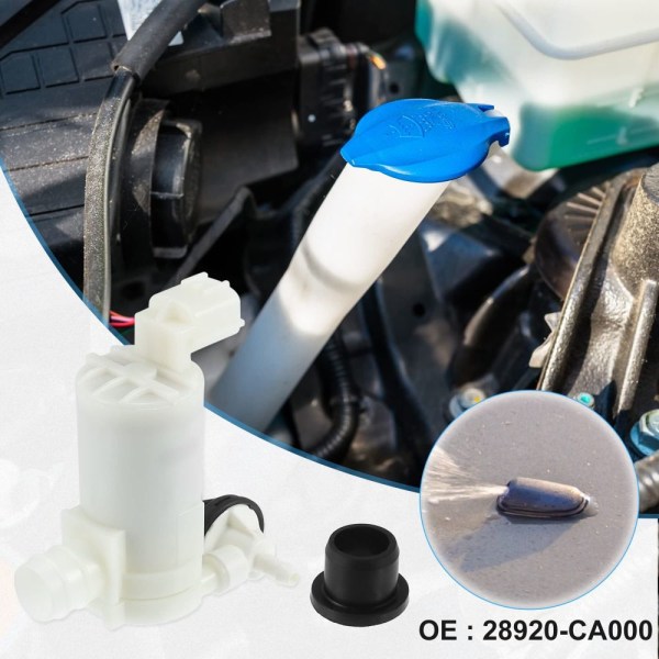 1 set Vindrutespolare Motor Vindrutespolare Pumpspolare