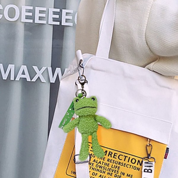 Sammakko-avaimenperä Pehmo Frog-avaimenperä Sarjakuva-avaimenperä