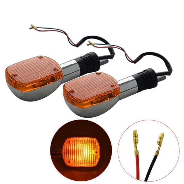 1 par motorcykelblinklys LED-blinklysindikatorlys