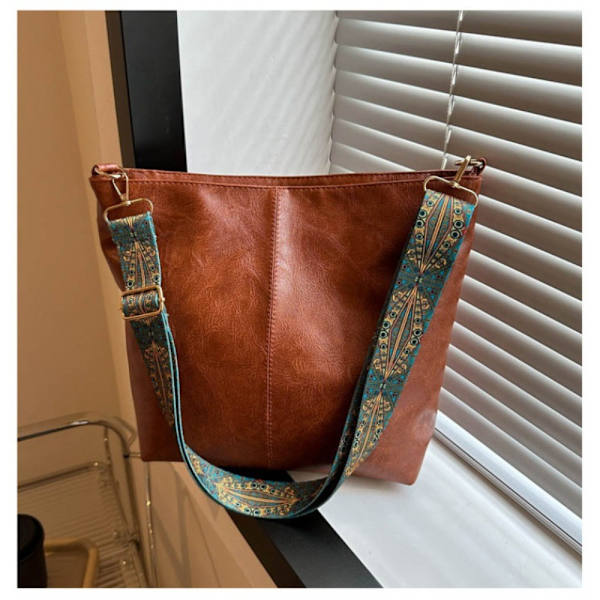 Skuldertaske Crossbody-taske BRUN brown